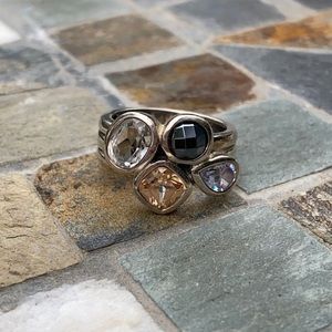 Silpada Silver Wine Flight Ring size 7